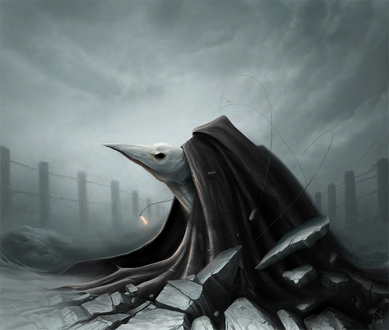 Illustration for article titled Melancholy monsters from your gloomiest nightmares